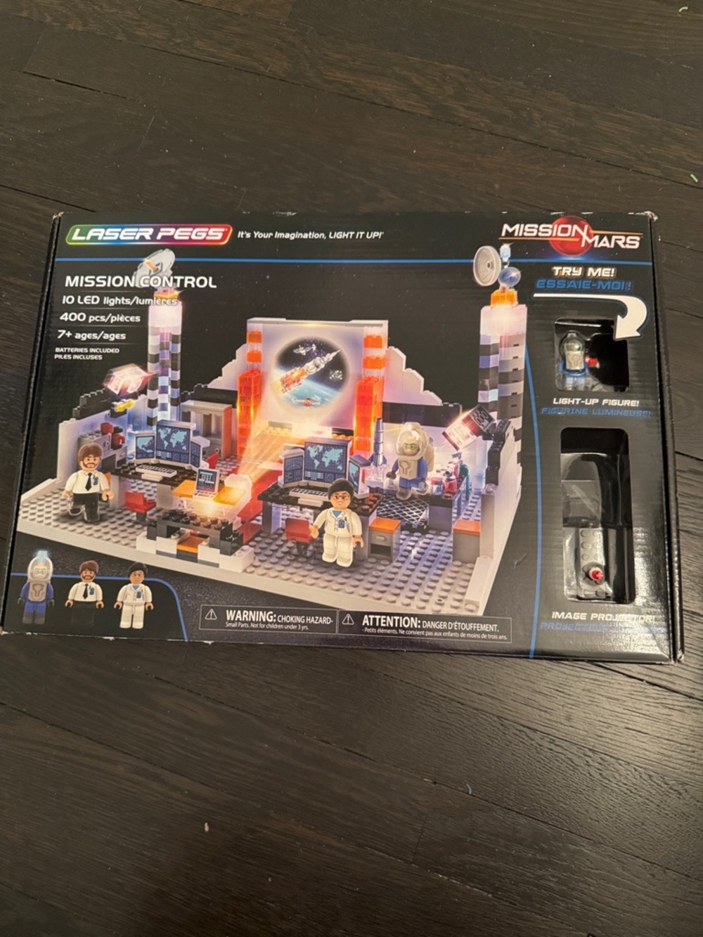NEW Laser Pegs 18004 Mission Mars Mission Control